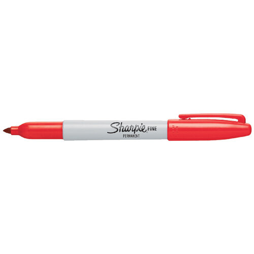 Sharpie Feutre Sharpie ogive Fin rouge