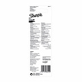 Sharpie Feutre Sharpie Twin TIp ogive Ultra Fin et Fin noir blister 2 pièces