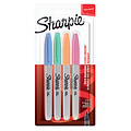 Sharpie Viltstift Sharpie rond fine pastel assorti blister à 4 stuks