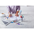 Sharpie Viltstift Sharpie rond Mystic Gems assorti blister à 12 stuks
