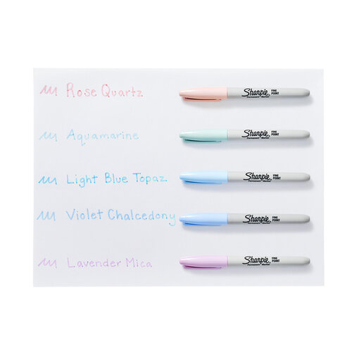 Sharpie Feutre Sharpie Mustic Gems ogive Fin assorti blister 12 pièces