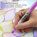 Sharpie Feutre Sharpie Glam Pop Fin assorti blister 12 pièces