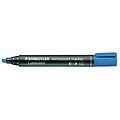 Staedtler Viltstift Staedtler Lumocolor 350 permanent schuin blauw