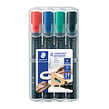 Staedtler Viltstift Staedtler 352 rond assorti 2mm set à 4 stuks assorti