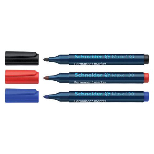 Schneider Viltstift Schneider Maxx 130 rond 1-3mm zwart