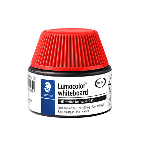 Staedtler Station de recharge STAEDTLER Lumocolor tableau blanc 20ml rouge