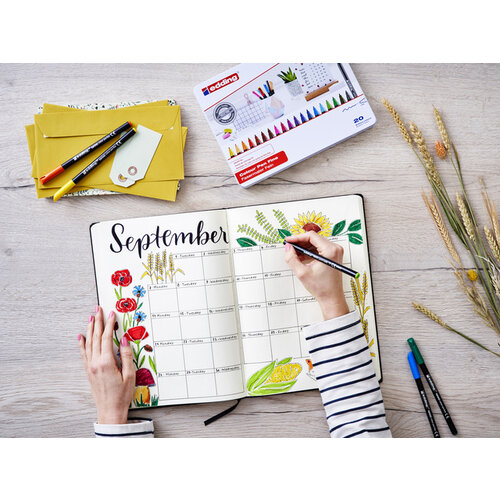 edding Fineliner edding 1200 002 fijn rood