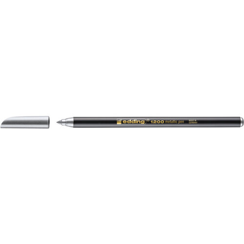 edding Fineliner edding 1200 054 fijn metallic zilver