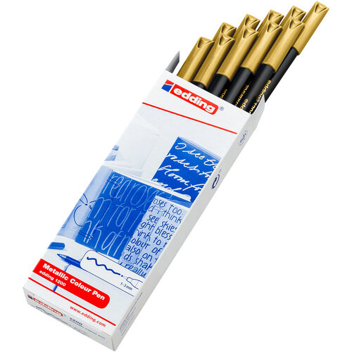 edding Fineliner edding 1200 053 fijn metallic goud