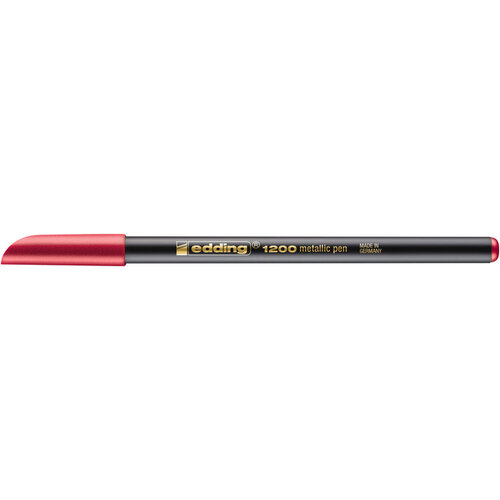 edding Fineliner edding 1200 072 fijn metallic rood