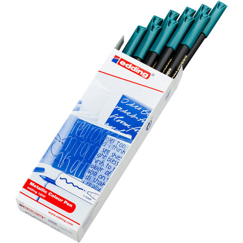 edding Fineliner edding 1200 074  fijn metallic groen