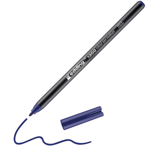 edding Fineliner edding 1300 medium blauw