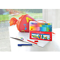 Faber-Castell Feutre couleur Faber Castell Connector assorti malette cadeau 80 pièces