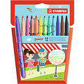Stabilo Feutre STABILO Power 280/12 assorti étui 12 pièces