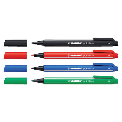 Stabilo Feutre STABILO pointMax 488/46 noir