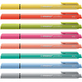 Stabilo Viltstift STABILO pointMax 488/8 medium assorti pastel etui à 8 stuks