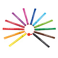 Stabilo Viltstift STABILO Cappi 168/12 medium assorti etui à 12 stuks