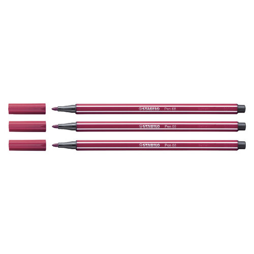 Stabilo Viltstift STABILO Pen 68/19 medium heidepaars