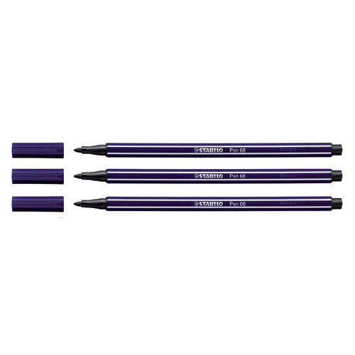 Stabilo Viltstift STABILO Pen 68/22 medium Pruisisch blauw