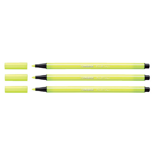 Stabilo Feutre STABILO Pen 68/024 Medium néon jaune
