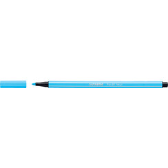 Viltstift STABILO Pen 68/031 medium neon blauw