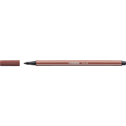 Stabilo Feutre STABILO Pen 68/38 Medium craie rouge
