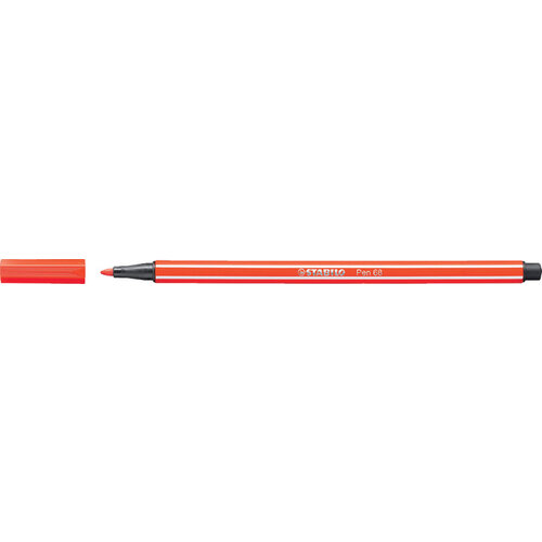 Stabilo Feutre STABILO Pen 68/40 Medium rouge clair
