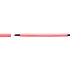 Viltstift STABILO Pen 68/040 medium neon rood