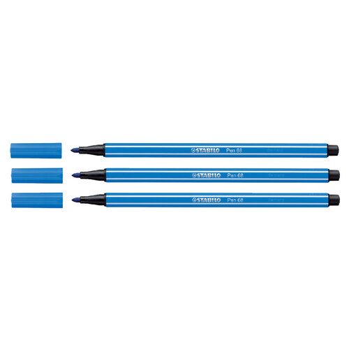 Stabilo Feutre STABILO Pen 68/41 Medium bleu foncé
