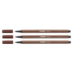 Viltstift STABILO Pen 68/45 medium bruin