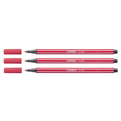 Feutre STABILO Pen 68/50 Medium rouge foncé
