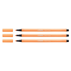 Viltstift STABILO Pen 68/054 medium neon oranje