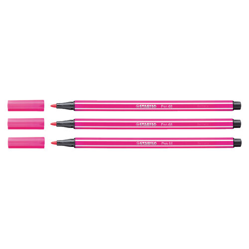 Stabilo Feutre STABILO Pen 68/56 Medium rouge clair