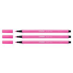 Viltstift STABILO Pen 68/056 medium neon roze