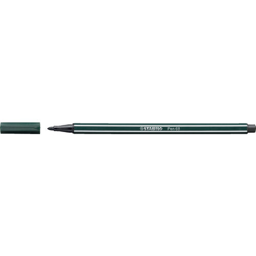 Stabilo Feutre STABILO Pen 68/63 Medium vert terre