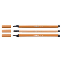 Viltstift STABILO Pen 68/89 medium donker oker
