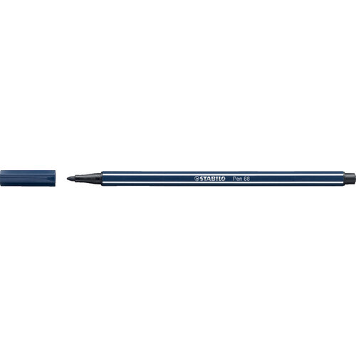 Stabilo Viltstift STABILO Pen  68/98 medium paynesgrijs