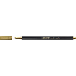 Viltstift STABILO Pen 68/810 medium metallic goud