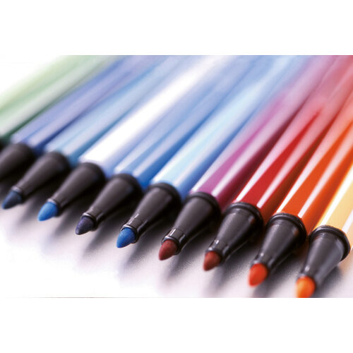 Stabilo Viltstift STABILO Pen 68/836 medium metallic groen