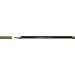 Viltstift STABILO Pen 68/843 medium metallic lichtgroen