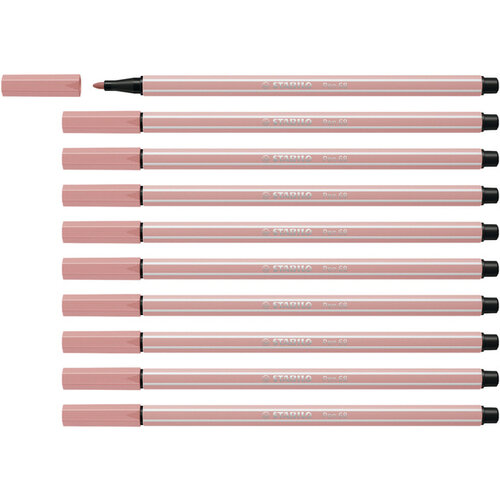 Stabilo Viltstift STABILO Pen 68/28 medium donkerblush