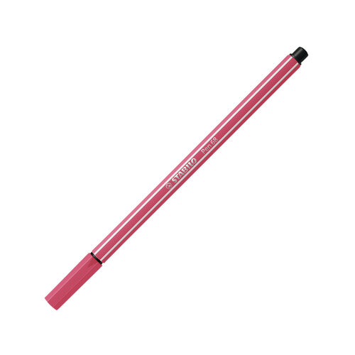Stabilo Viltstift STABILO Pen 68/49 medium aardbeienrood