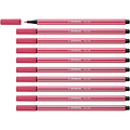 Stabilo Viltstift STABILO Pen 68/49 medium aardbeienrood