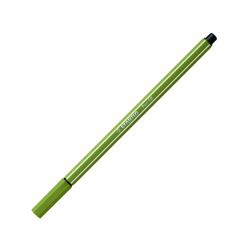 Stabilo Viltstift STABILO Pen 68/37 medium moddergroen