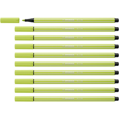 Stabilo Viltstift STABILO Pen 68/14 medium vleugje limoen