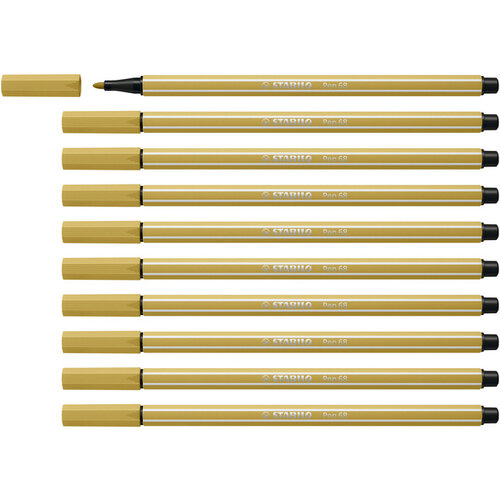 Stabilo Viltstift STABILO Pen 68/66 medium khaki