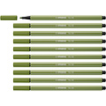 Stabilo Viltstift STABILO Pen 68/35 medium mosgroen