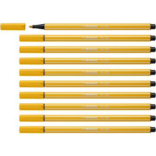 Stabilo Viltstift STABILO Pen 68/87 medium curry