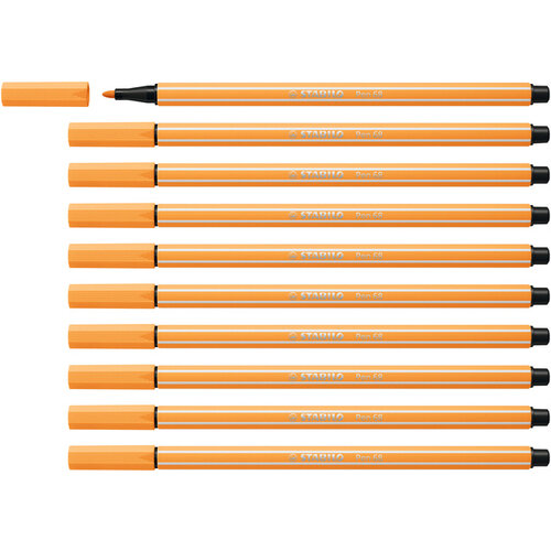 Stabilo Feutre STABILO Pen 68/85 Medium orange papaye
