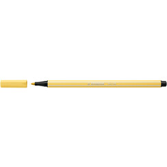 Feutre STABILO Pen 68/23 Medium jaune clair